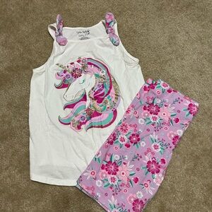 Cynthia Rowley Unicorn Set - White and Pink